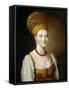 Portrait of a Woman in Traditional Russian Costume-Ivan Petrovich Argunov-Framed Stretched Canvas