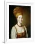Portrait of a Woman in Traditional Russian Costume-Ivan Petrovich Argunov-Framed Giclee Print