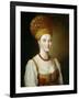 Portrait of a Woman in Traditional Russian Costume-Ivan Petrovich Argunov-Framed Giclee Print