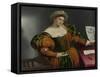 Portrait of a Woman Inspired by Lucretia, Ca 1530-Lorenzo Lotto-Framed Stretched Canvas