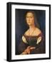 Portrait of a Woman (La Muta)-Raffaello Sanzio-Framed Giclee Print