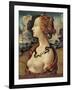 Portrait of a Woman Named Simonetta Vespucci - by Piero Di Cosimo-null-Framed Giclee Print