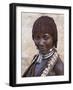 Portrait of a Woman of the Hamer Tribe, Lower Omo Valley, Southern Ethiopia-Gavin Hellier-Framed Photographic Print