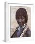 Portrait of a Woman of the Hamer Tribe, Lower Omo Valley, Southern Ethiopia-Gavin Hellier-Framed Photographic Print