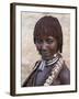 Portrait of a Woman of the Hamer Tribe, Lower Omo Valley, Southern Ethiopia-Gavin Hellier-Framed Photographic Print