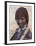 Portrait of a Woman of the Hamer Tribe, Lower Omo Valley, Southern Ethiopia-Gavin Hellier-Framed Photographic Print
