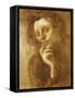 Portrait of a Woman Or, Tenderness-Eugene Carriere-Framed Stretched Canvas