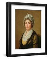 Portrait of a Woman, or the Governess of the The Artist's Children-Jacques-Louis David-Framed Giclee Print