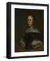 Portrait of a Woman, Pieter Van Anraedt-Pieter van Anraedt-Framed Art Print