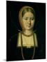 Portrait of a Woman, Possibly Catherine of Aragon (1485-1536), circa 1503/4-Michiel Sittow-Mounted Giclee Print