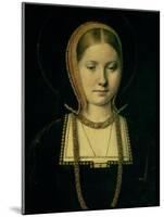 Portrait of a Woman, Possibly Catherine of Aragon (1485-1536), circa 1503/4-Michiel Sittow-Mounted Giclee Print