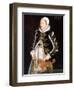 Portrait of a Woman, Probably Catherine Carey, Lady Knollys (Oil on Panel)-or Muelen, Steven van der Meulen-Framed Premium Giclee Print