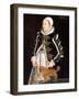 Portrait of a Woman, Probably Catherine Carey, Lady Knollys (Oil on Panel)-or Muelen, Steven van der Meulen-Framed Giclee Print