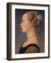 Portrait of a Woman, Second Half of the 15th C-Piero del Pollaiuolo-Framed Giclee Print