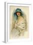 Portrait of a Woman Showing 1920S Fashion-null-Framed Art Print