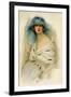 Portrait of a Woman Showing 1920S Fashion-null-Framed Premium Giclee Print