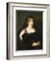 Portrait of a Woman, Susanna Lunden, Froument-Peter Paul Rubens-Framed Art Print