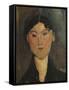 Portrait of a Woman, Tete de Femme, c.1915-Amedeo Modigliani-Framed Stretched Canvas