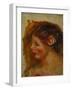 Portrait of a Woman, Tete de Femme-Pierre-Auguste Renoir-Framed Giclee Print