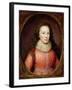 Portrait of a Woman, Traditionally Identified as the Countess of Arundel, 1619 (Oil on Panel)-Cornelius Janssen van Ceulen-Framed Giclee Print