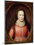 Portrait of a Woman, Traditionally Identified as the Countess of Arundel, 1619 (Oil on Panel)-Cornelius Janssen van Ceulen-Mounted Premium Giclee Print