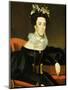 Portrait of a Woman Wearing Fancy Jewelry-John Blunt-Mounted Giclee Print