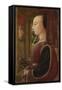 Portrait of a Woman with a Man at a Casement, c.1440-Fra Filippo Lippi-Framed Stretched Canvas