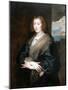 Portrait of a Woman with a Rose, Between 1635 and 1639-Sir Anthony Van Dyck-Mounted Giclee Print