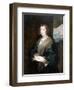 Portrait of a Woman with a Rose, Between 1635 and 1639-Sir Anthony Van Dyck-Framed Giclee Print