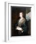 Portrait of a Woman with a Rose, Between 1635 and 1639-Sir Anthony Van Dyck-Framed Giclee Print