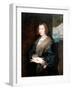Portrait of a Woman With a Rose-Sir Anthony Van Dyck-Framed Giclee Print
