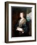 Portrait of a Woman With a Rose-Sir Anthony Van Dyck-Framed Giclee Print