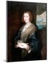 Portrait of a Woman With a Rose-Sir Anthony Van Dyck-Mounted Giclee Print