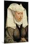 Portrait of a Woman with a Winged Bonnet, C. 1440-Rogier van der Weyden-Mounted Giclee Print