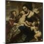 Portrait of a Woman with Four Children-Jurgen Ovens-Mounted Art Print