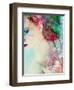 Portrait of a Woman with Trees and Flowers-Alaya Gadeh-Framed Photographic Print