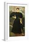 Portrait of a Woman-Henri de Toulouse-Lautrec-Framed Giclee Print