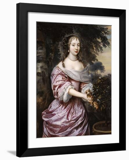 Portrait of a Woman-Jan Mytens-Framed Art Print