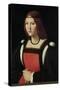 Portrait of a Woman-Giovanni Antonio Boltraffio-Stretched Canvas
