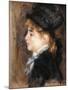 Portrait of a Woman-Pierre-Auguste Renoir-Mounted Giclee Print