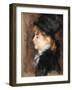Portrait of a Woman-Pierre-Auguste Renoir-Framed Giclee Print