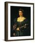 Portrait of a Woman-Titian (Tiziano Vecelli)-Framed Giclee Print