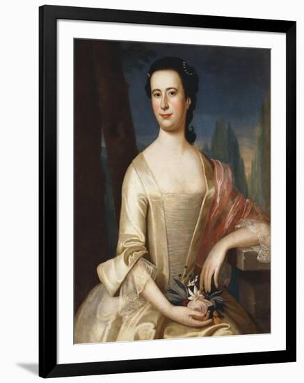 Portrait of a Woman-John Singleton Copley-Framed Giclee Print