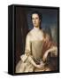 Portrait of a Woman-John Singleton Copley-Framed Stretched Canvas