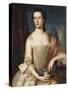 Portrait of a Woman-John Singleton Copley-Stretched Canvas