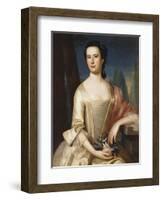 Portrait of a Woman-John Singleton Copley-Framed Giclee Print