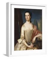 Portrait of a Woman-John Singleton Copley-Framed Giclee Print