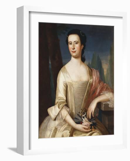 Portrait of a Woman-John Singleton Copley-Framed Giclee Print