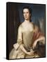 Portrait of a Woman-John Singleton Copley-Framed Stretched Canvas