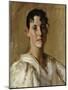 Portrait of a Woman-William Merritt Chase-Mounted Giclee Print